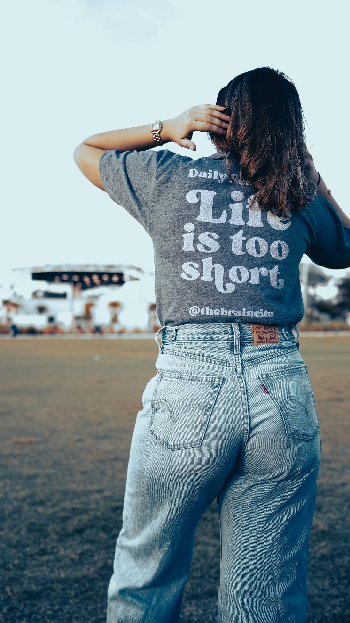 Life is too Short Oversized T-shirt